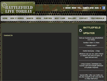 Tablet Screenshot of battlefieldlivetorbay.com